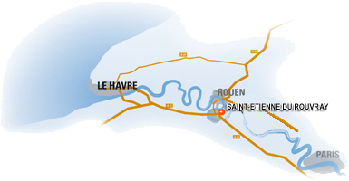 map haute normandie